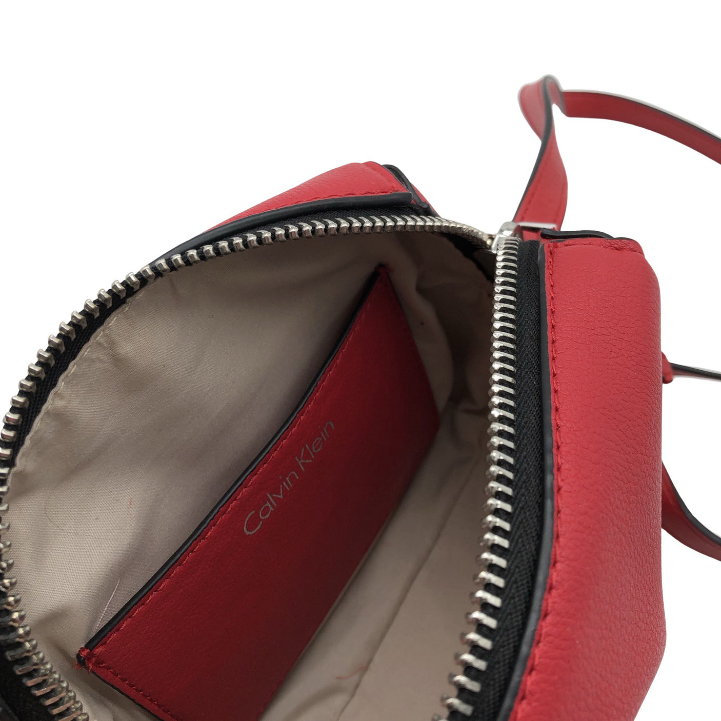 Naisten Calvin Klein - Olkalaukku, koko Mini - Punainen (3)