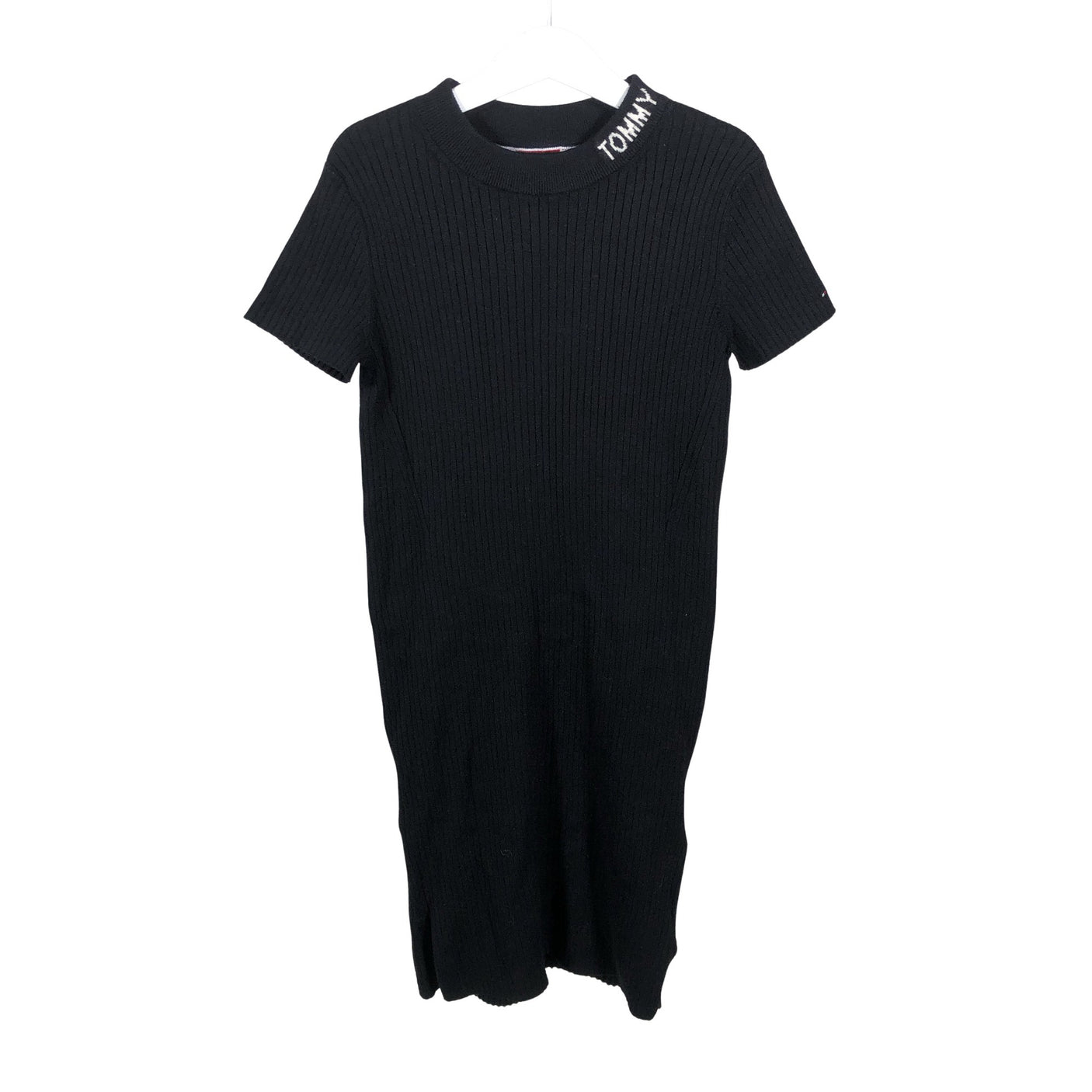 Tyttöjen Tommy Hilfiger - Neulemekko, koko 134 - 140 - Musta (1)