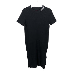 Tyttöjen Tommy Hilfiger - Neulemekko, koko 134 - 140 - Musta (1)