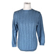 Naisten Handmade - Neulepaita, koko 38 - Sininen ()