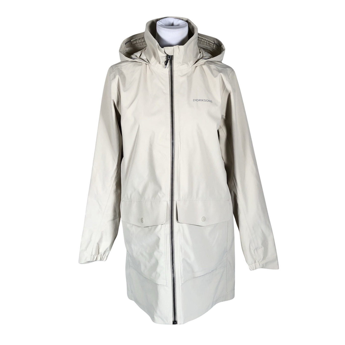 Naisten Didriksons - Ulkoilutakki, koko 40 - Beige (1)