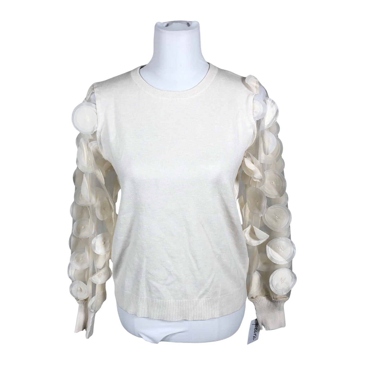 Naisten Peura - Neulepaita, koko 38 - Beige (1)