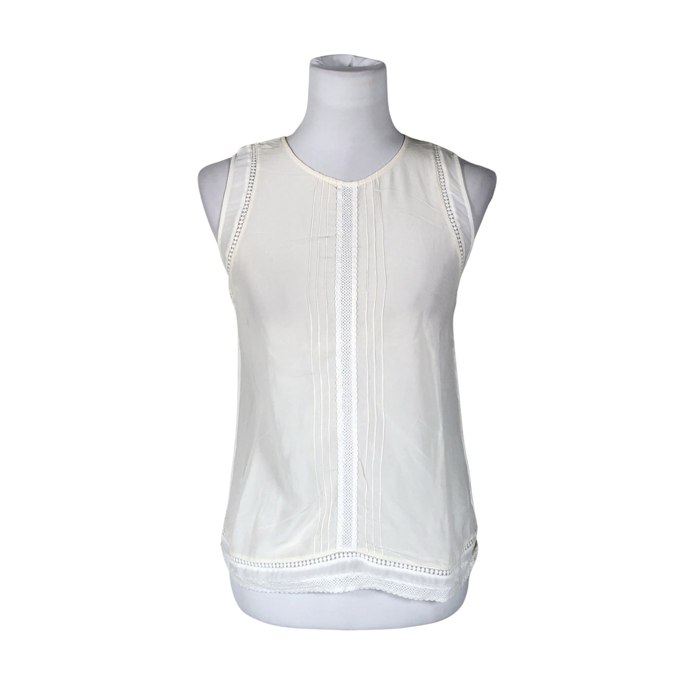 Naisten Massimo Dutti - Toppi, koko 36 - Luonnonvalkoinen (1)