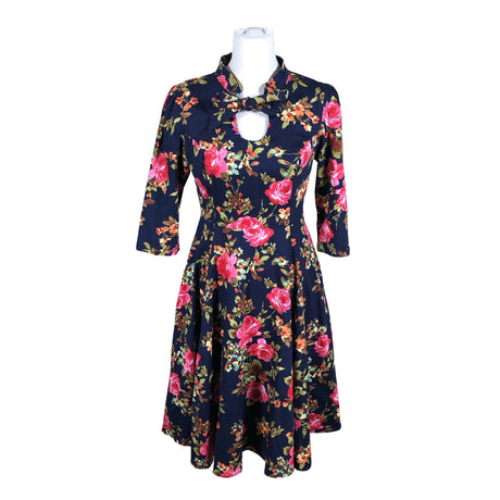 Naisten Hearts & Roses - Kangasmekko, koko 40 - Sininen ()