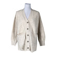 Naisten Nanso - Neuletakki, koko 34 - Beige ()