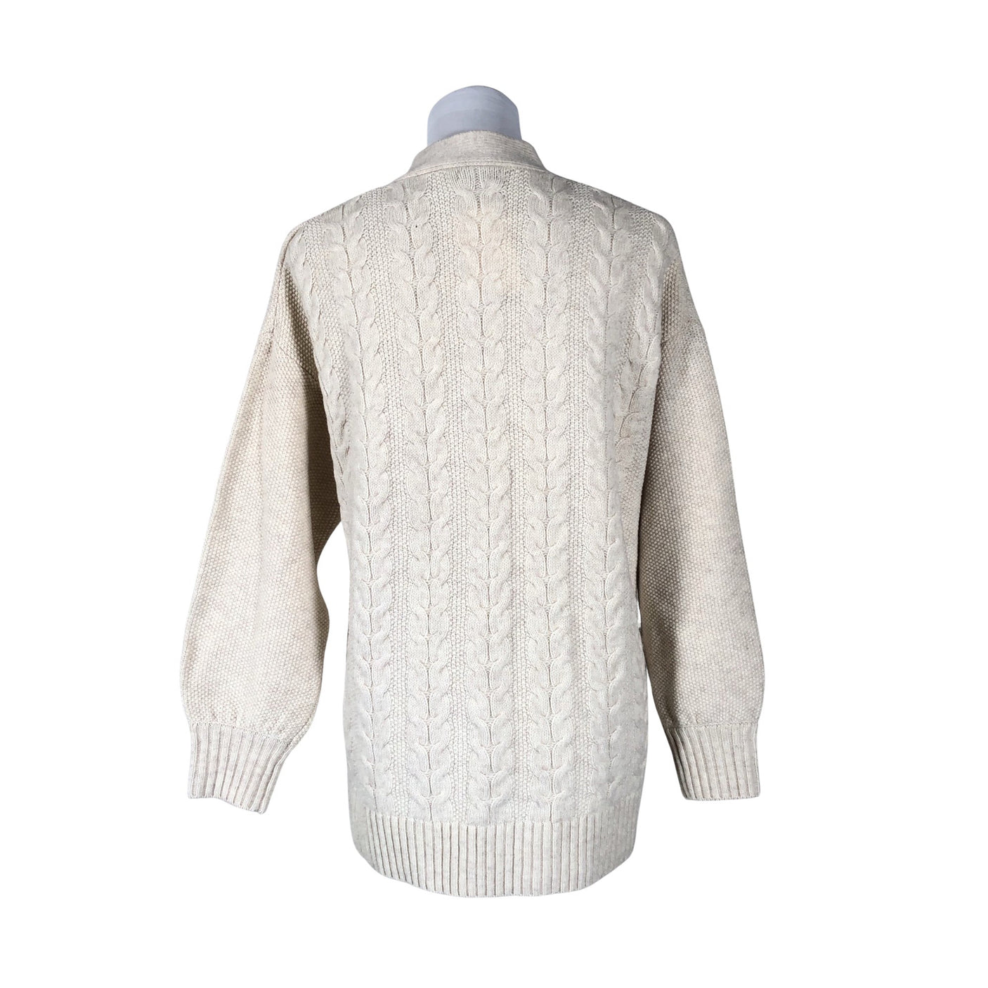 Naisten Nanso - Neuletakki, koko 34 - Beige (3)