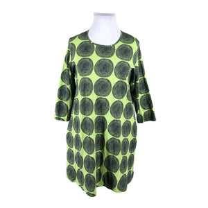 Naisten Marimekko - Trikoomekko, koko 42 - Vihreä (1)