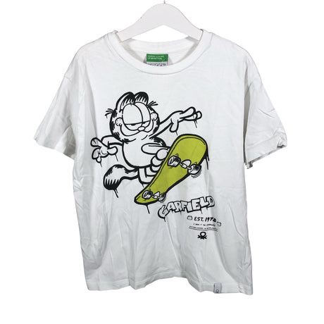 Unisex Benetton - T-paita, koko 146 - 152 - Valkoinen ()