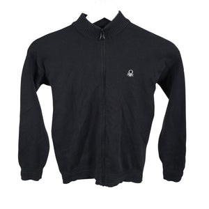 Unisex Benetton - Neuletakki, koko 158 - 164 - Musta (1)