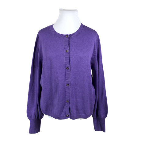 Naisten Nanso - Neuletakki, koko 48 - Violetti ()