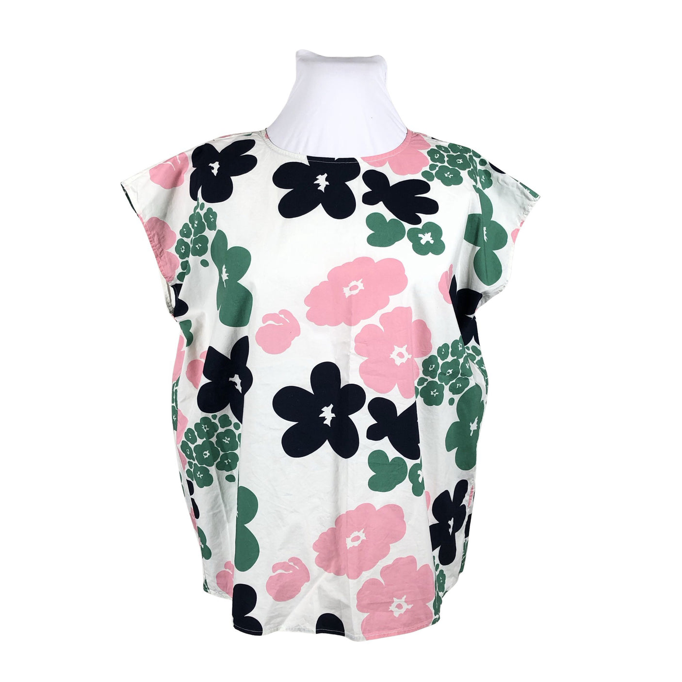Naisten Marimekko - Lyhythihainen pusero, koko 46 - Vaaleanpunainen (1)