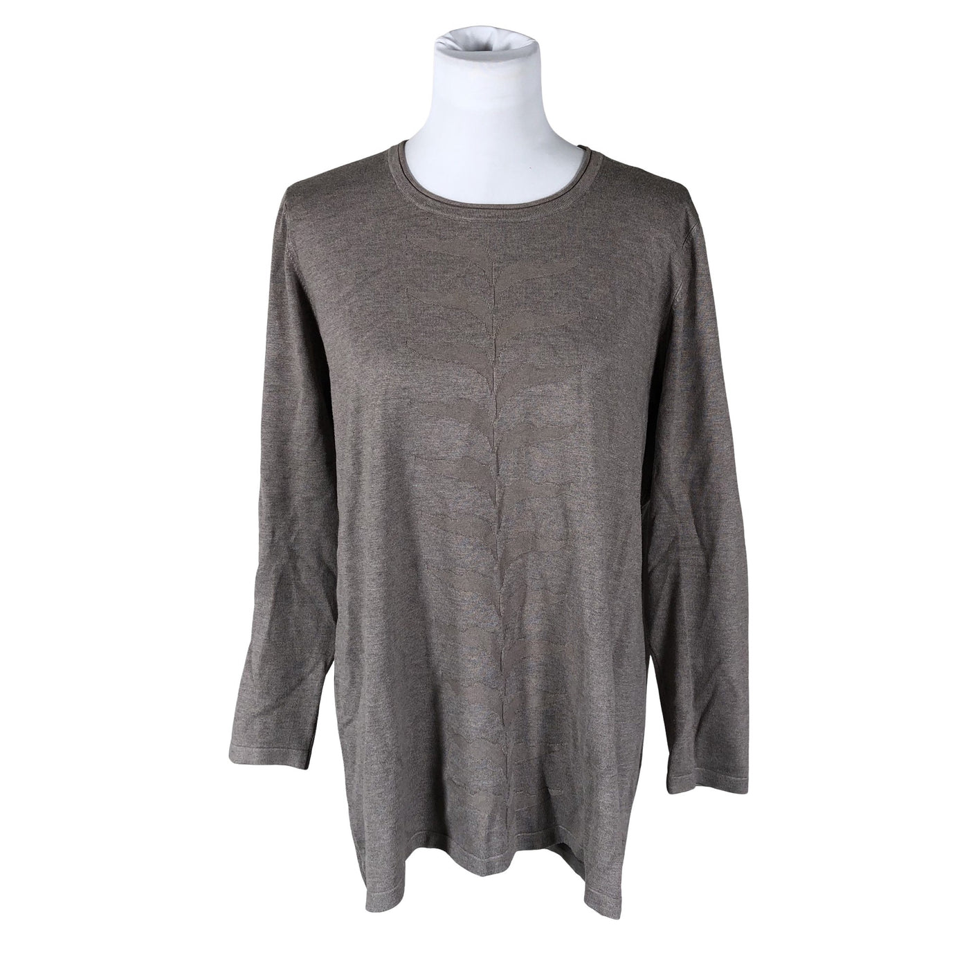 Naisten Maglia - Neuletunika, koko 40 - Harmaa (1)