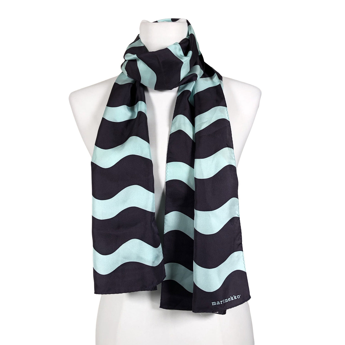 Naisten Marimekko - Huivi, koko Midi - Sininen (1)
