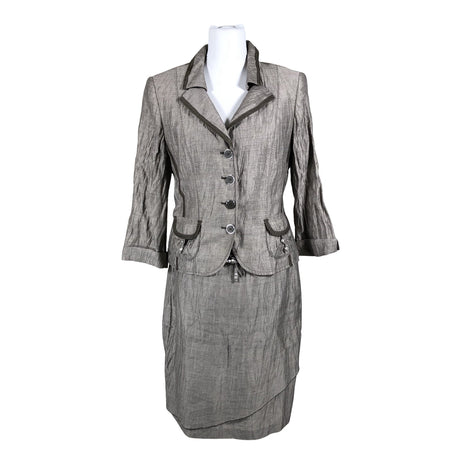 Naisten Gerry Weber - Jakkupuku, koko 40 - Harmaa ()