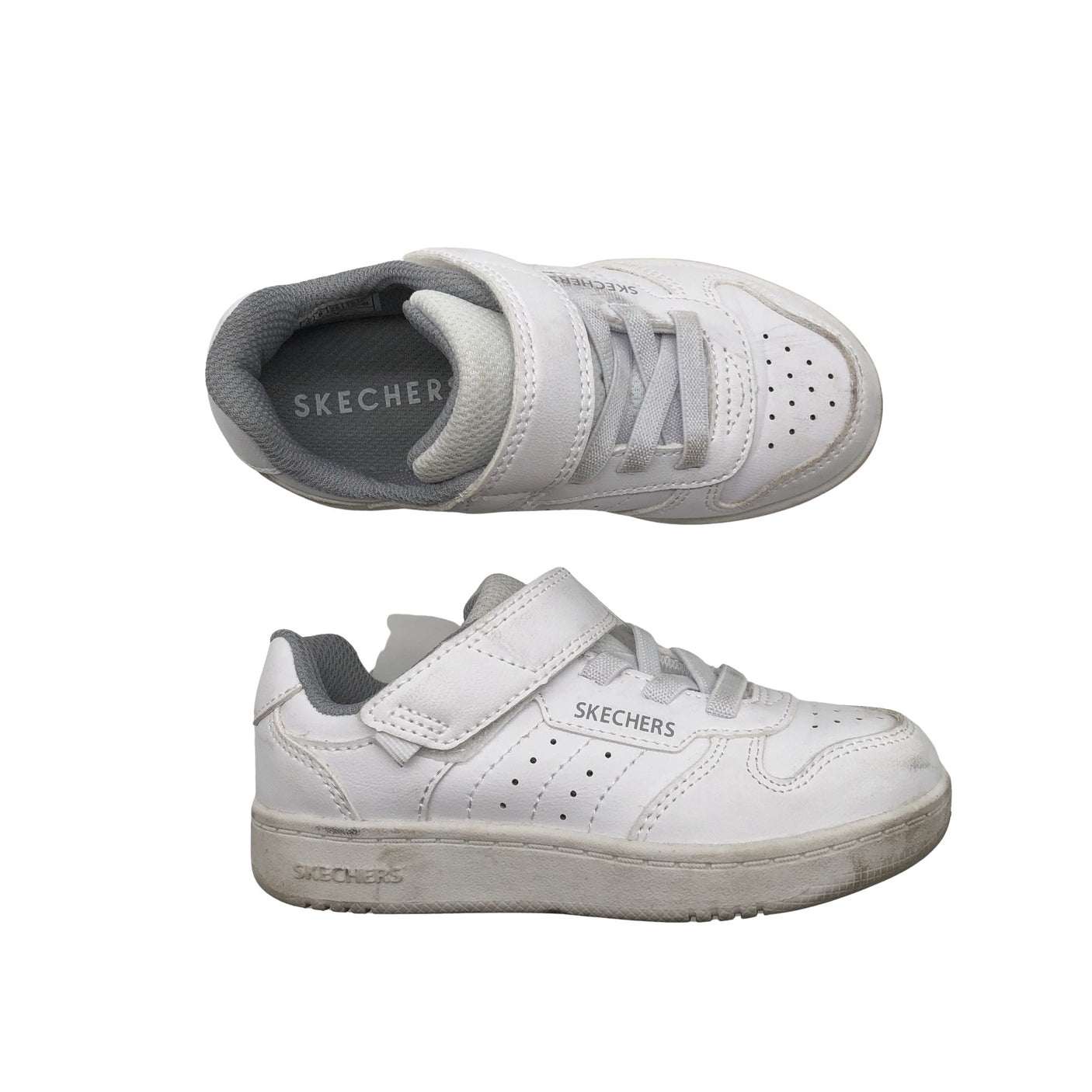 Unisex Skechers - Tennarit, koko 25 - Valkoinen (1)