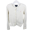 Tyttöjen Polo Ralph Lauren - Neuletakki, koko 128 - 134 - Luonnonvalkoinen ()