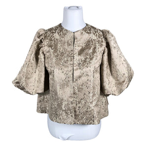 Naisten By Malina - Juhlajakku, koko 34 - Beige (1)