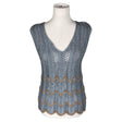 Naisten Handmade - Toppi, koko 38 - Vaaleansininen ()