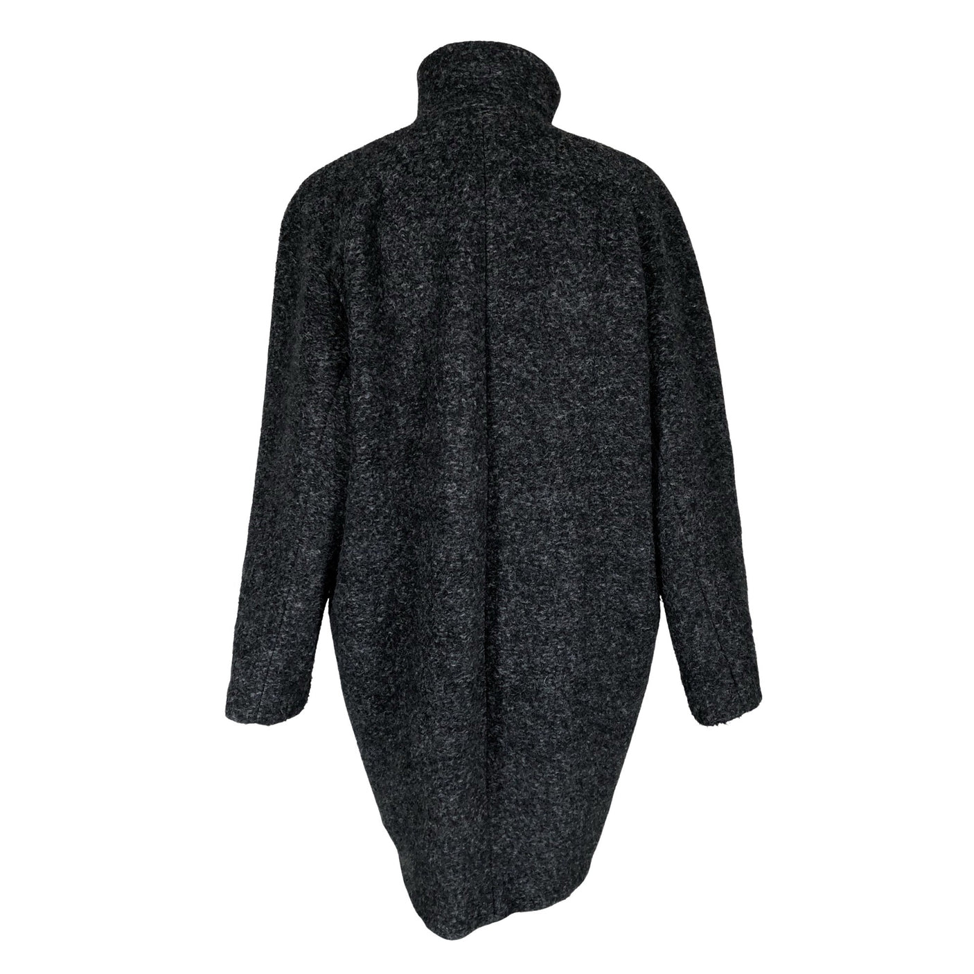 Naisten Samsoe&Samsoe - Villakangastakki, koko 40 - Musta (2)