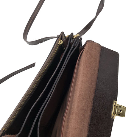 Naisten PT Design - Olkalaukku, koko Mini - Ruskea (2)