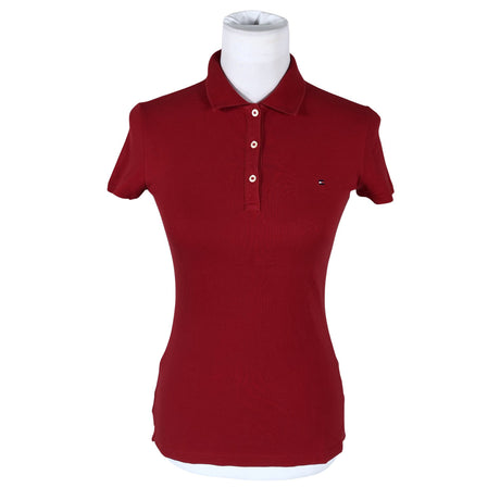 Naisten Tommy Hilfiger - Pikeepaita, koko 34 - Punainen ()