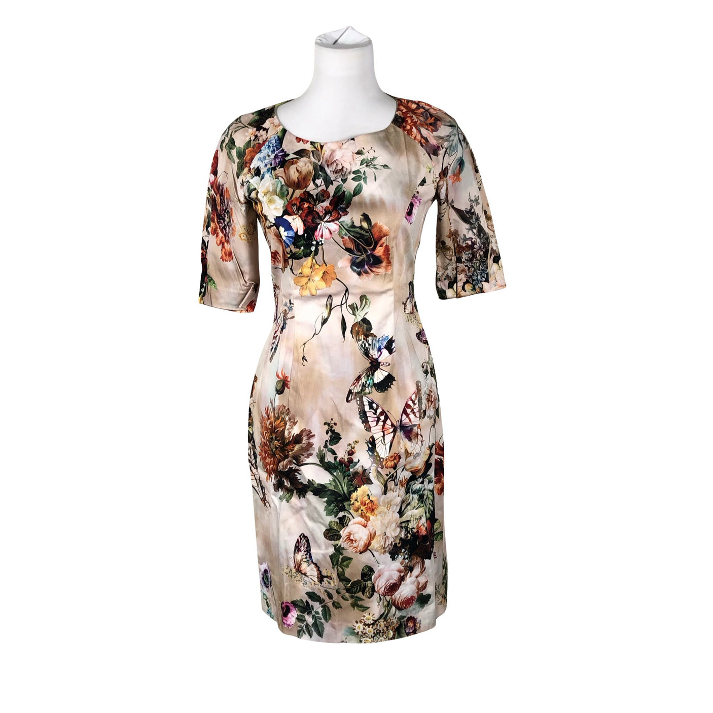 Naisten Sand - Juhlamekko, koko 38 - Beige (1)