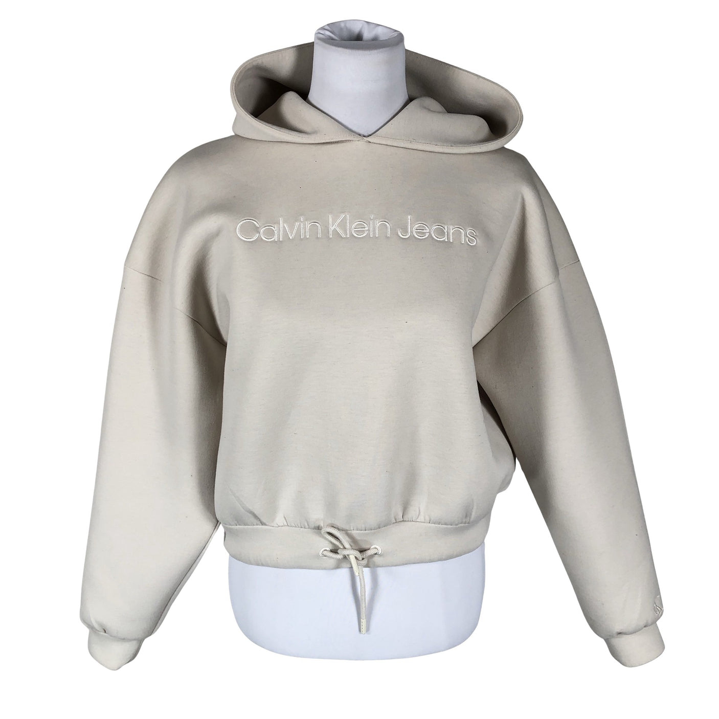 Naisten Calvin Klein Jeans - Huppari, koko 34 - Beige (1)