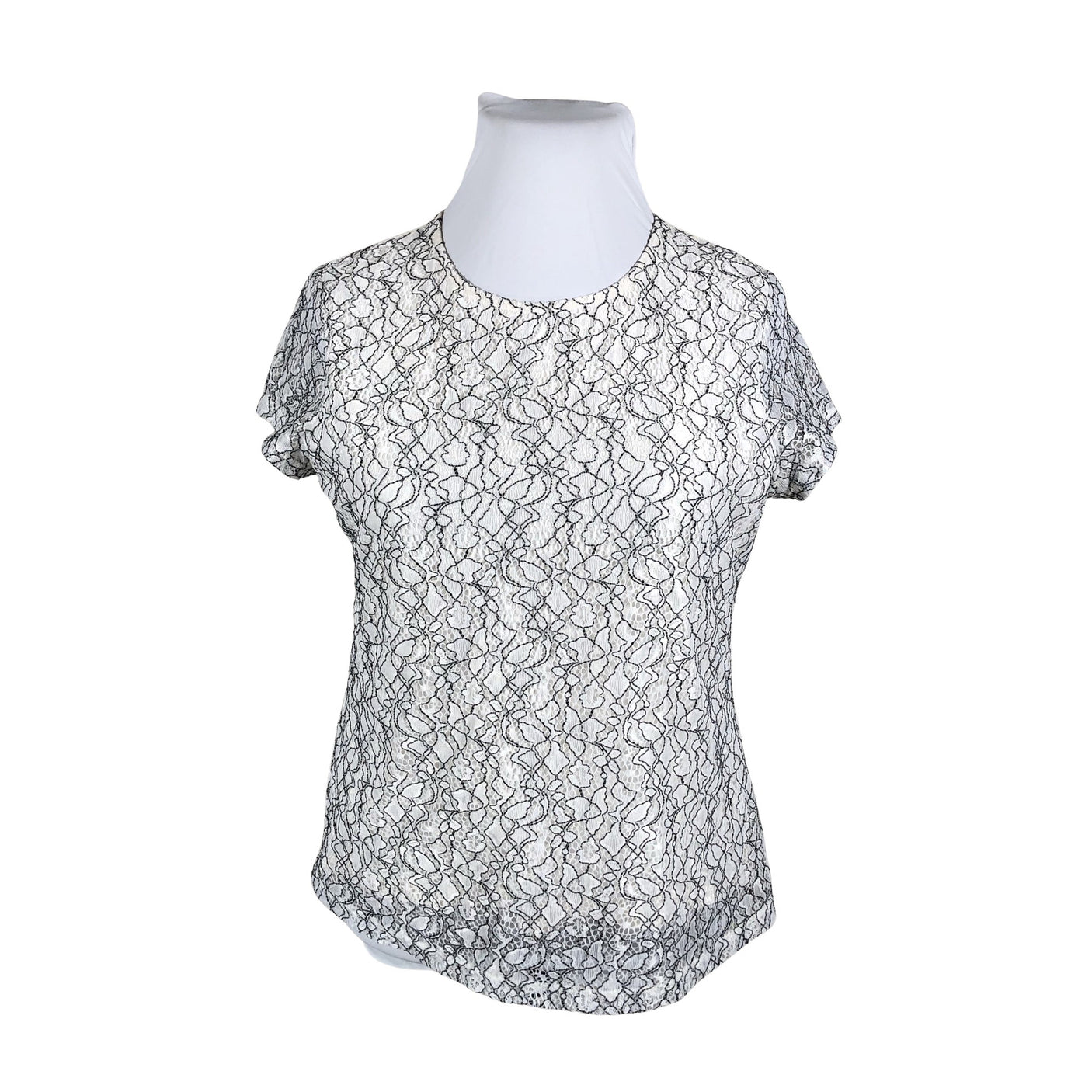 Naisten Dorothy Perkins - T-paita, koko 44 - Valkoinen (1)