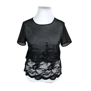 Naisten Topshop - T-paita, koko 42 - Musta (1)