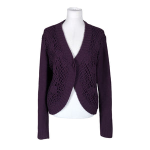 Naisten BM Collection - Neuletakki, koko 40 - Violetti (1)