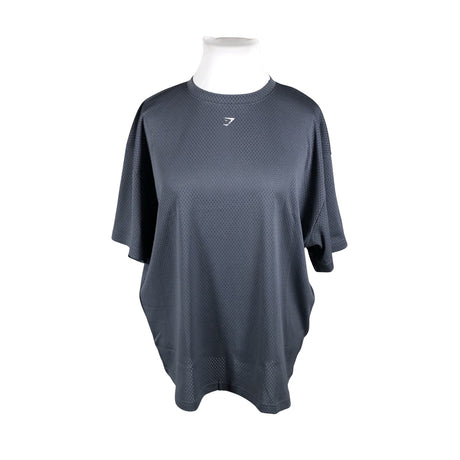 Naisten Gymshark - Urheilupaita, lyhyet hihat, koko 44 - Harmaa ()