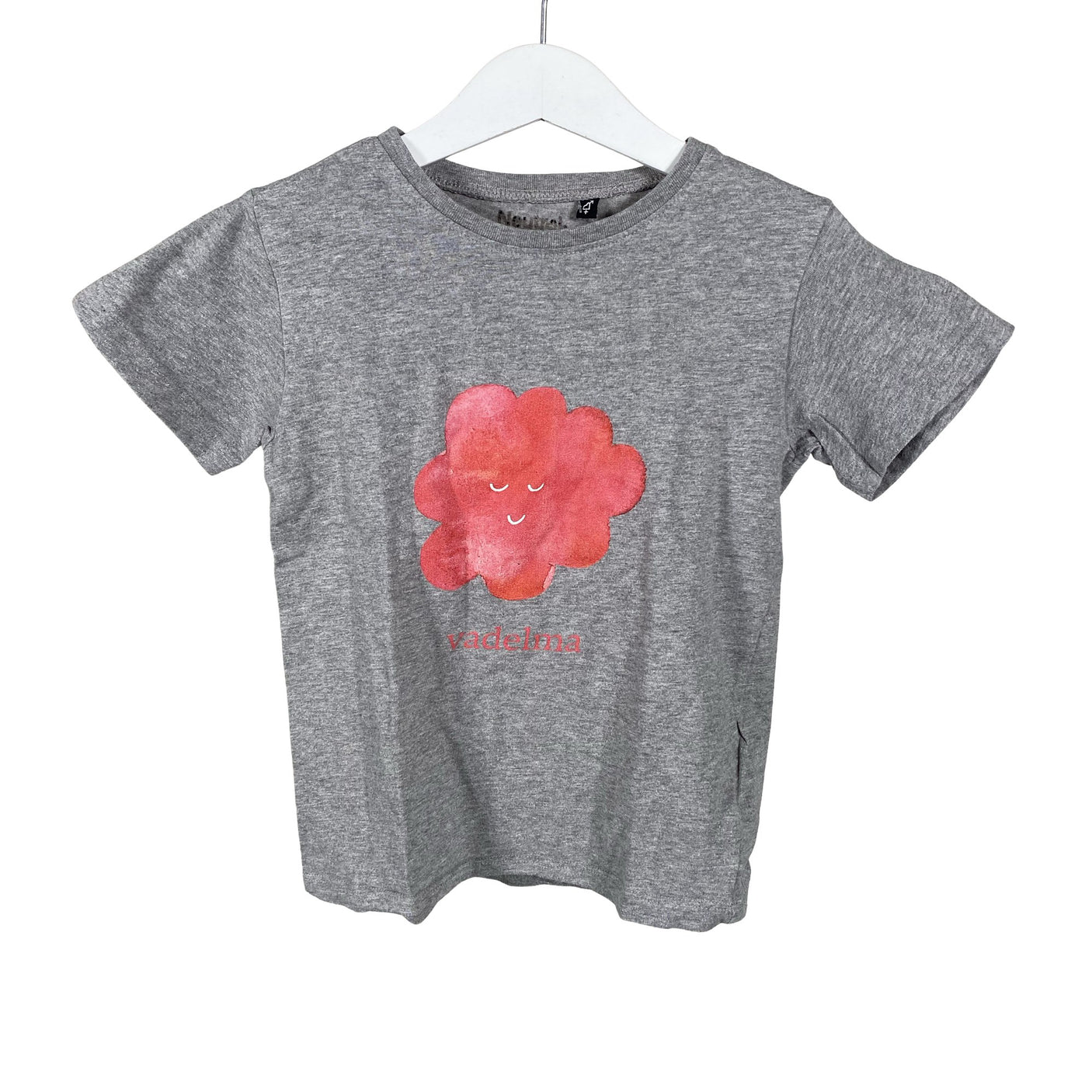 Unisex Neutral - T-paita, koko 104 - 110 - Harmaa (1)