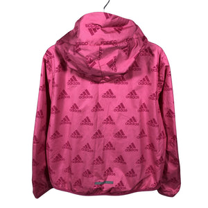 Tyttöjen Adidas - Urheilutakki, koko 122 - 128 - Pinkki (2)