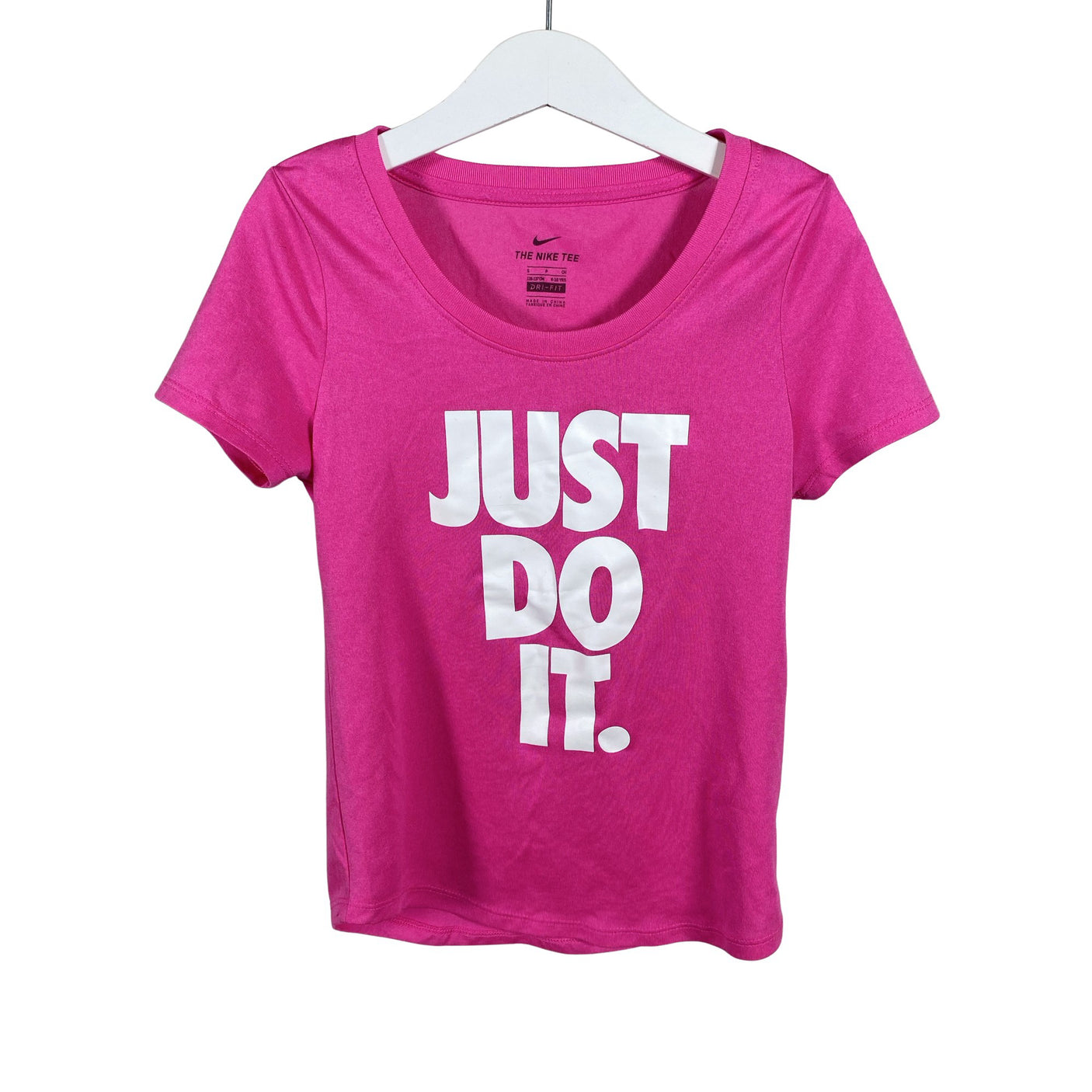 Tyttöjen Nike - T-paita, koko 128 - 134 - Pinkki (1)