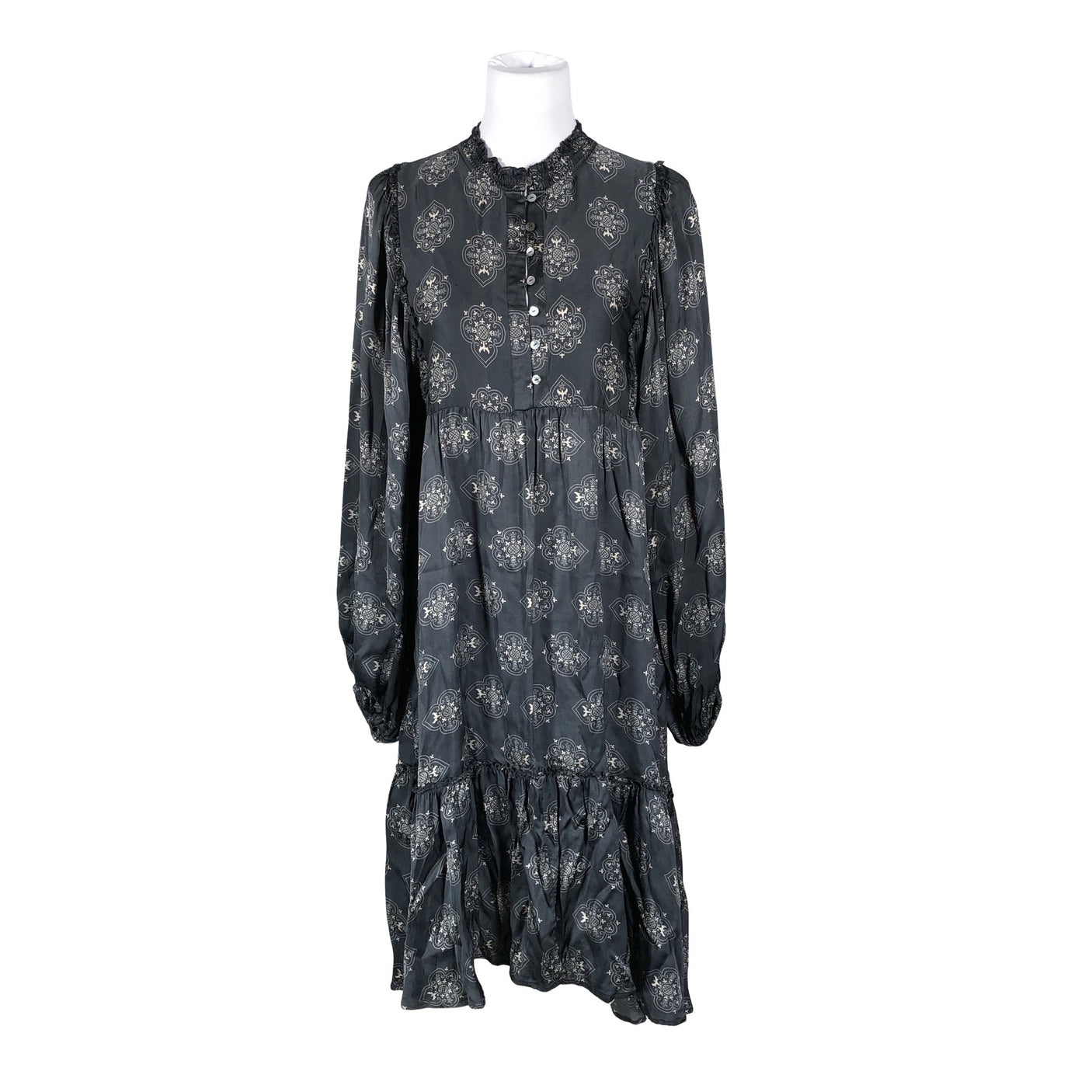 Naisten Odd Molly - Sifonkimekko, koko 40 - Harmaa (1)