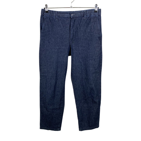 Miesten Muji - Kangashousut, koko 38 - Sininen ()