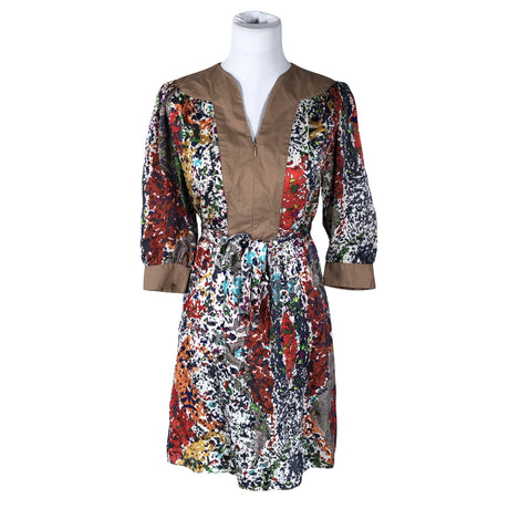 Naisten Stefanel - Kangasmekko, koko 36 - Beige ()