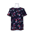 Naisten Tommy Hilfiger - Lyhythihainen pusero, koko 38 - Sininen ()