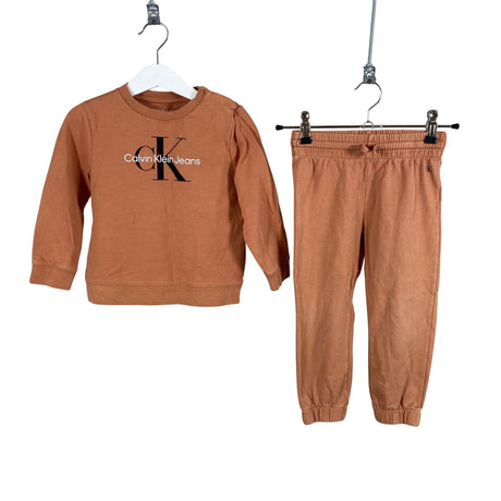Unisex Calvin Klein Jeans - Collegeasu, koko 86 - 92 - Oranssi ()