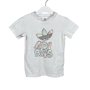 Unisex Adidas - T-paita, koko 92 - 98 - Valkoinen (1)