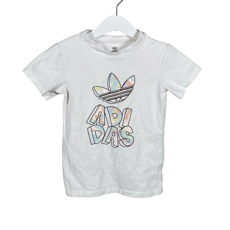 Unisex Adidas - T-paita, koko 92 - 98 - Valkoinen ()