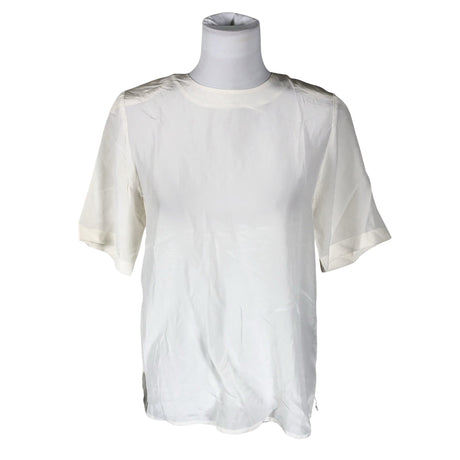 Naisten Stockmann Silk - Lyhythihainen pusero, koko 38 - Beige ()