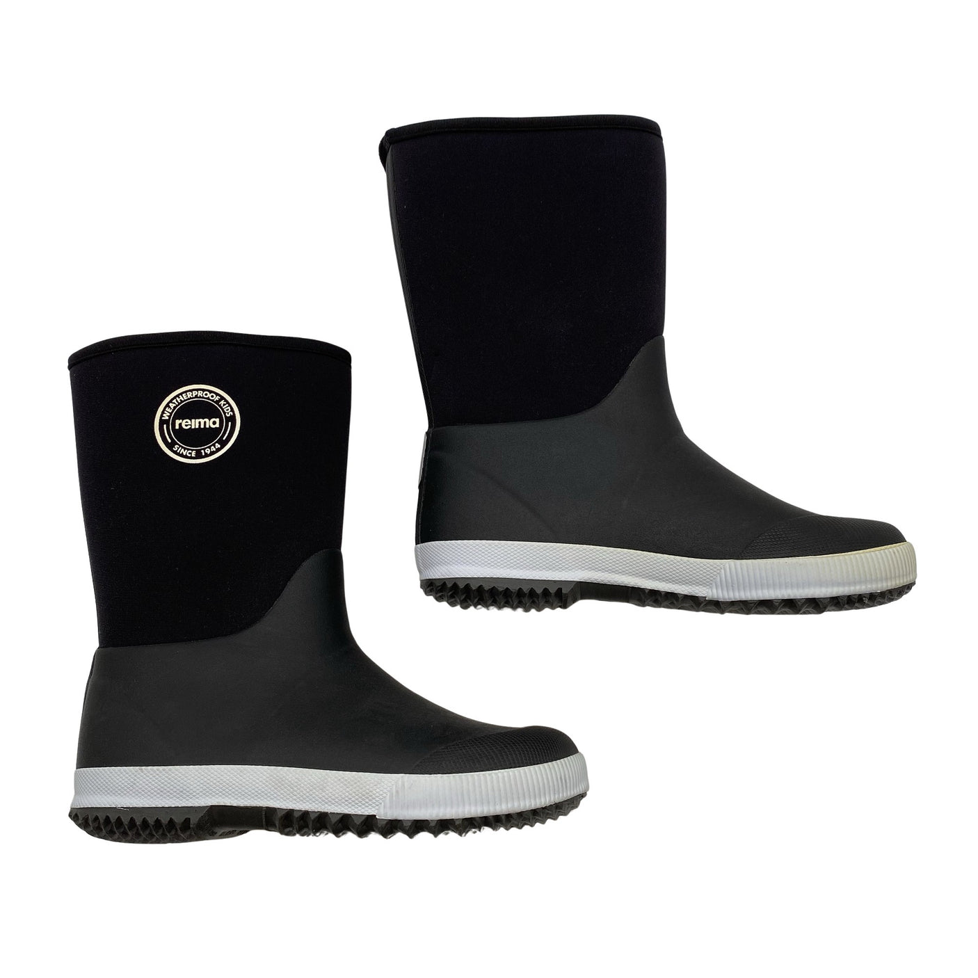 Unisex Reima - Kumisaappaat, koko 35 - Musta (1)