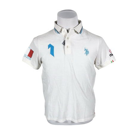 Miesten U.S. Polo Assn. - Pikeepaita, koko M - Valkoinen ()