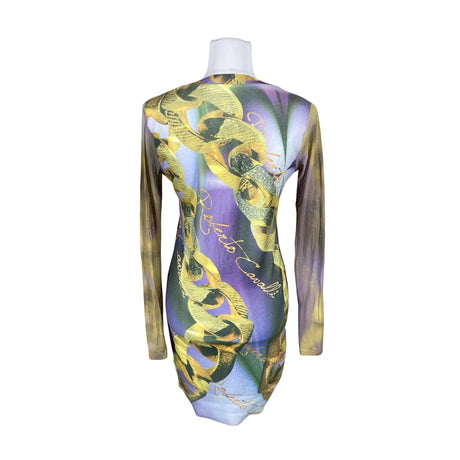 Naisten Roberto Cavalli - Neulemekko, koko 36 - Violetti (2)