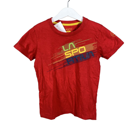 Unisex La Sportiva - T-paita, koko 116 - 122 - Punainen ()