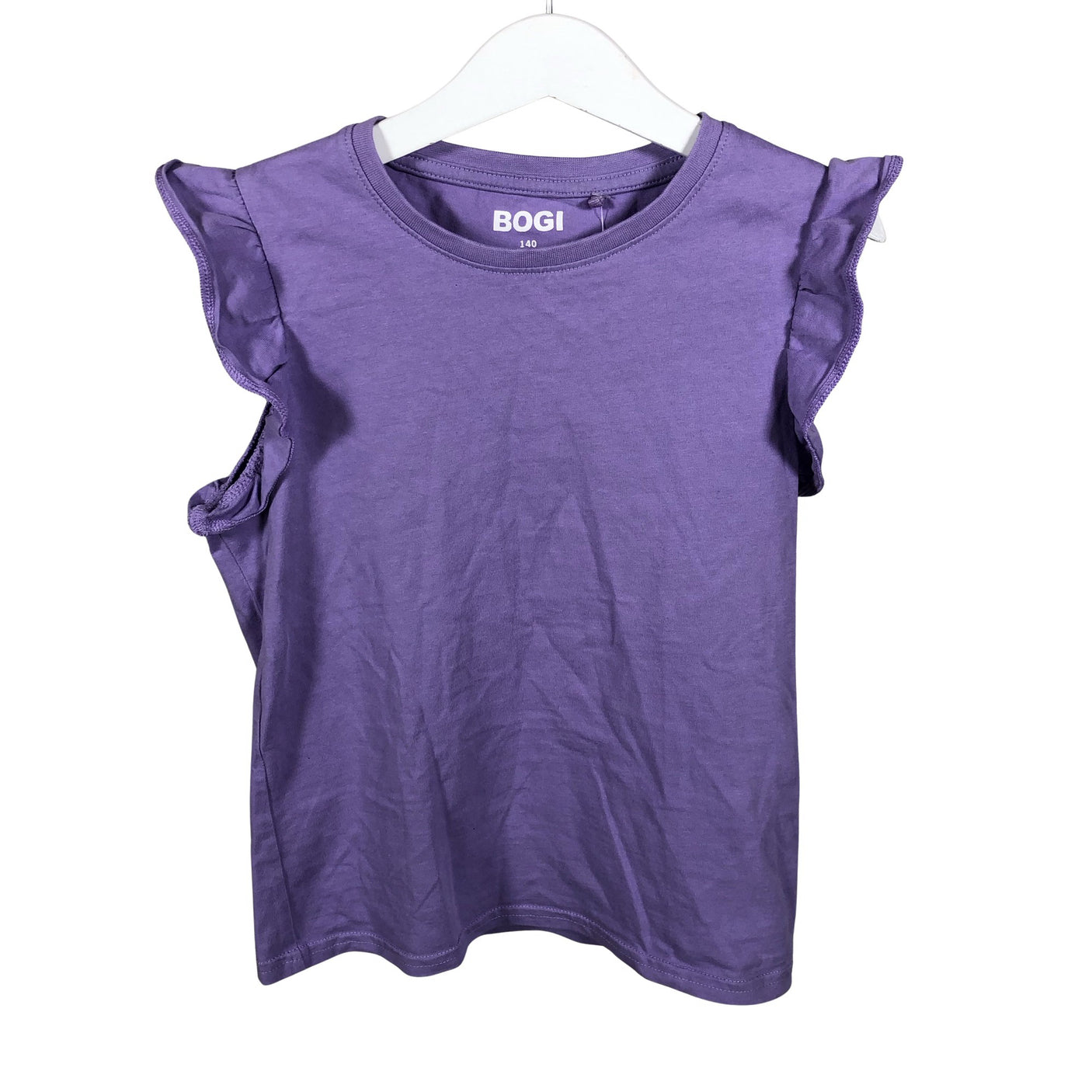 Tyttöjen Bogi - Trikootoppi, koko 134 - 140 - Violetti (1)