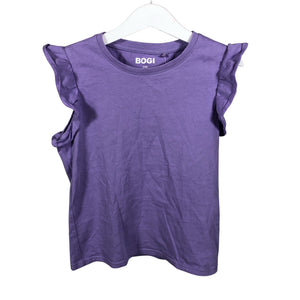 Tyttöjen Bogi - Trikootoppi, koko 134 - 140 - Violetti (1)
