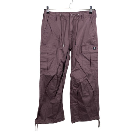 Naisten Converse - Kangashousut, koko 38 - Viininpunainen ()