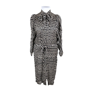 Naisten Tara Jarmon - Sifonkimekko, koko 42 - Beige (1)